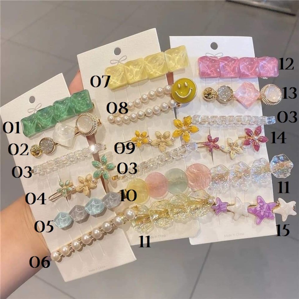 Agrafe deosebite de par Agrafe deosebite de par