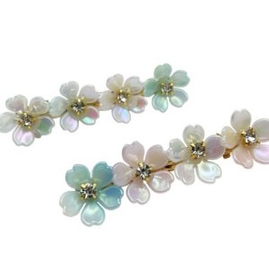 Set 2 clame cu flori