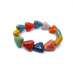 Bratara ceramica colorata
