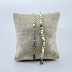 Bratara colorata din perle de cultura