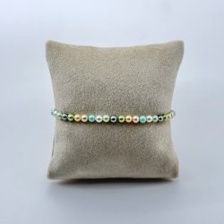 Bratara colorata din perle de cultura