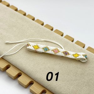 Bratara colorata margele Miyuki