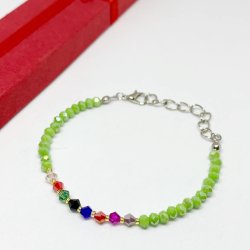 Bratara colorata margelute fine