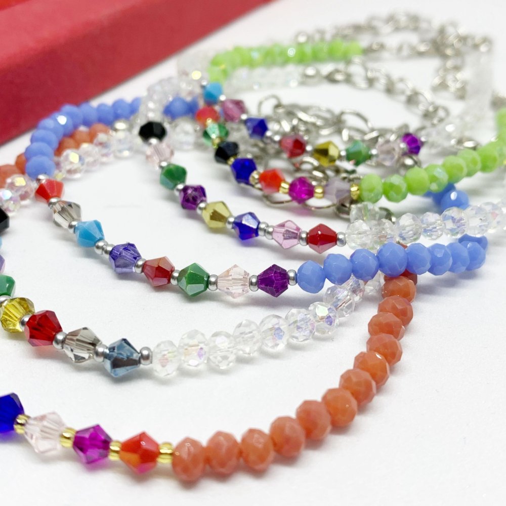 Bratara colorata margelute fine