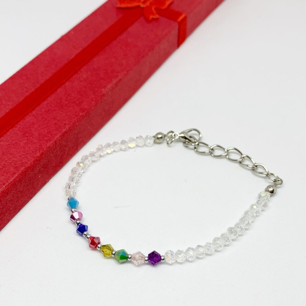 Bratara colorata margelute fine