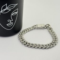 Bratara cubaneza otel inoxidabil Bratara cubaneza otel inoxidabil