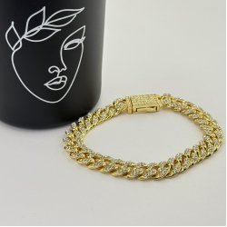 Bratara cubaneza otel inoxidabil Bratara cubaneza otel inoxidabil