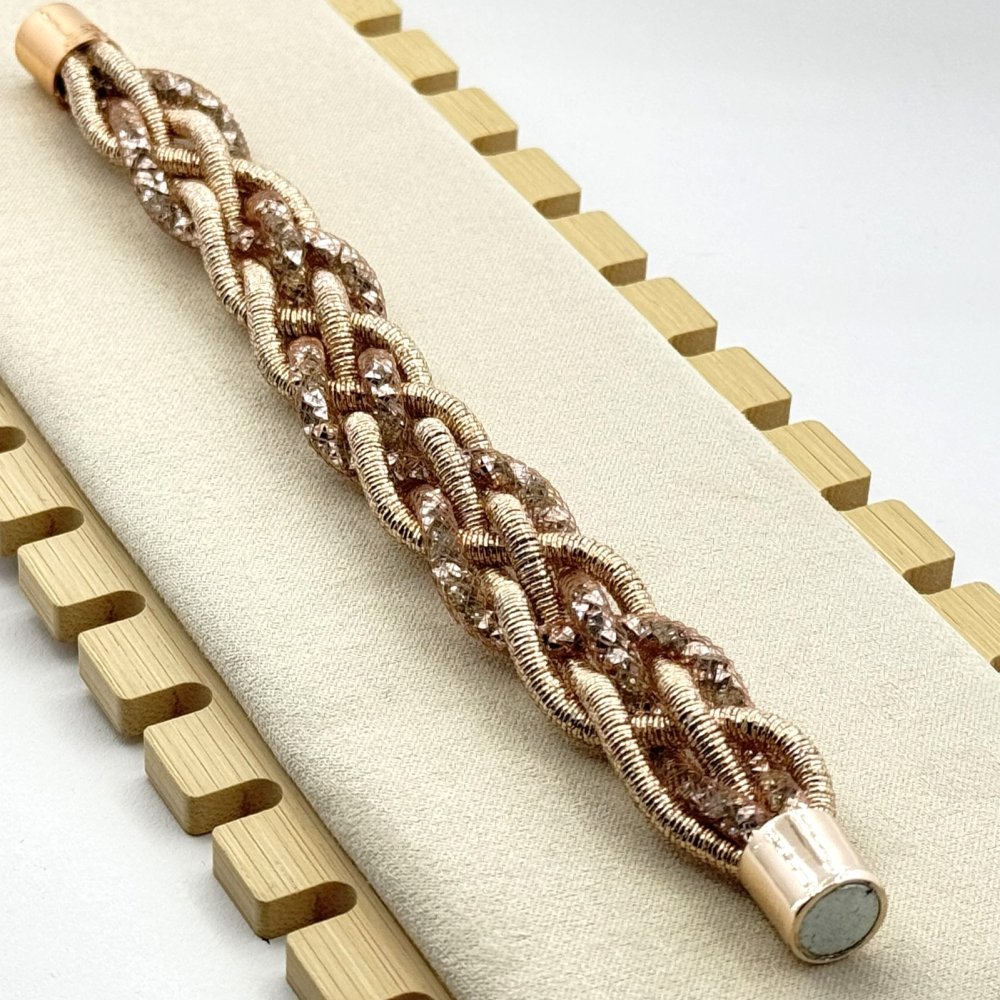 Bratara placata cu aur 18k