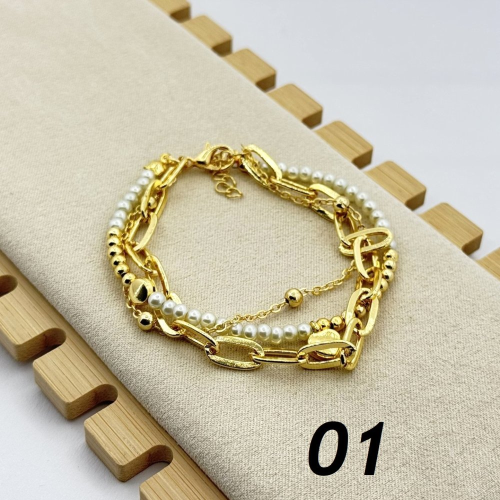 Bratara placata cu aur 18k Bratara placata cu aur 18k