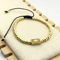 Bratara otel inoxidabil aurie