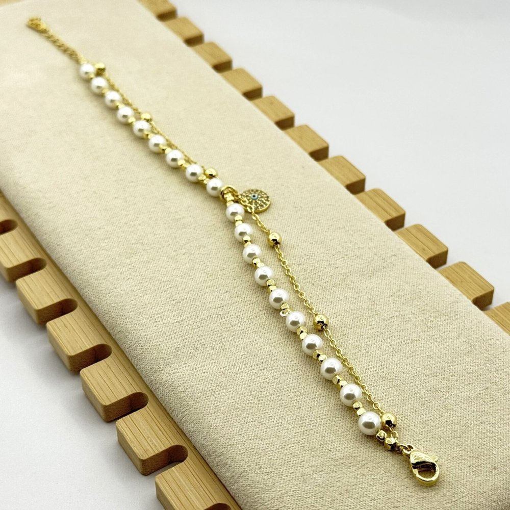 Bratara placata cu aur 18k