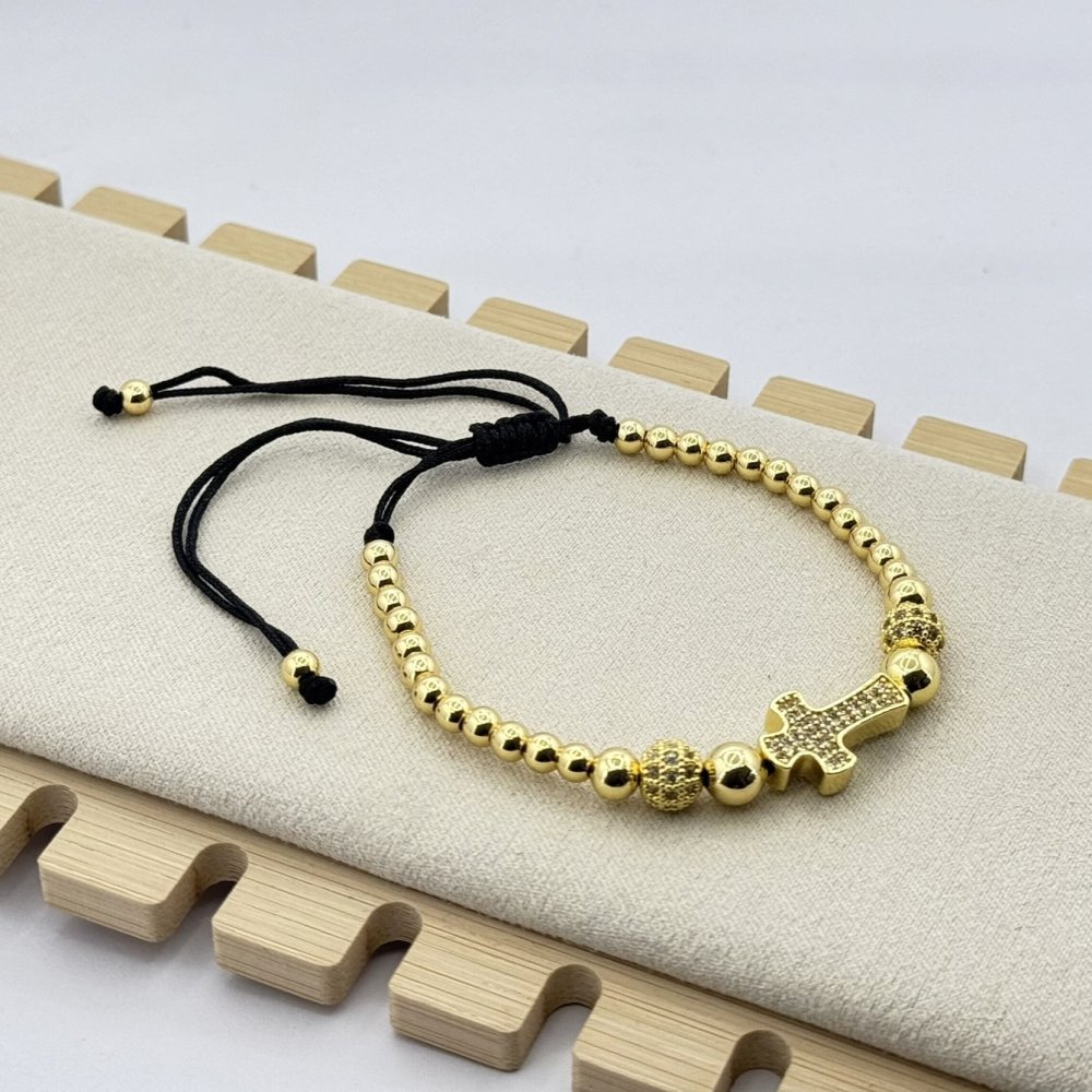 Bratara placata cu aur 18k