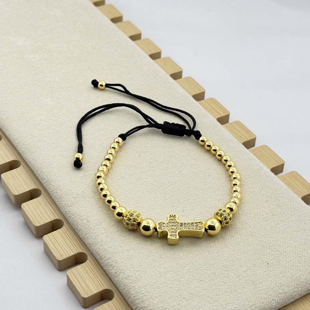 Bratara placata cu aur 18k