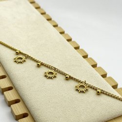 Bratara otel inoxidabil cu soare