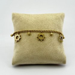 Bratara otel inoxidabil cu soare