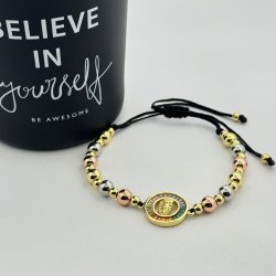 Bratara otel inoxidabil pe snur Bratara otel inoxidabil pe snur