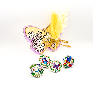Set brose pin colorate