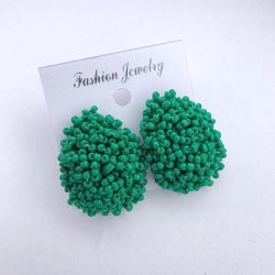 Cercei colorati margelute de nisip Cercei colorati margelute de nisip