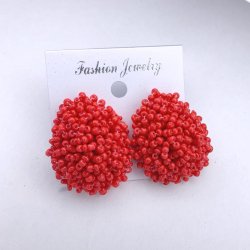 Cercei colorati margelute de nisip