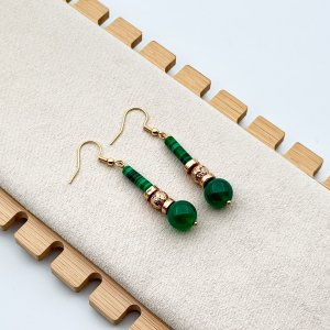 Cercei placati cu aur 18K – CRISSA