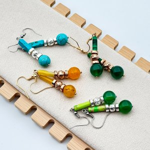 Cercei placati cu aur 18K – CRISSA