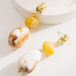 Cercei colorati statement