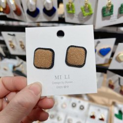 Cercei colorati tip nasturas Cercei colorati tip nasturas