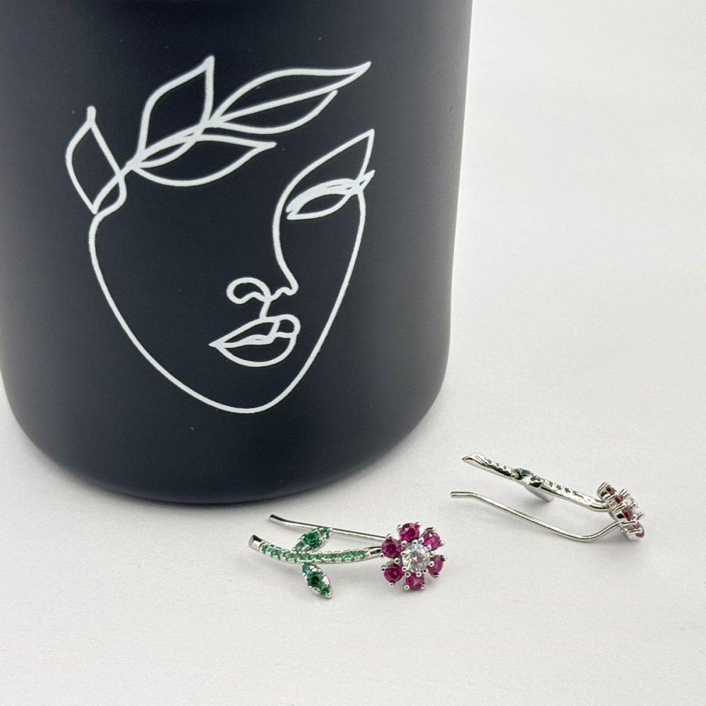 Cercei florali ear cuff Cercei florali ear cuff
