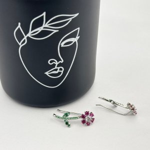 Cercei florali ear cuff Cercei florali ear cuff