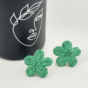 Cercei flori colorate