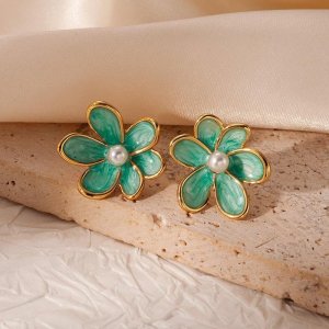 Cercei placati cu aur 18K – CRISSA