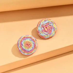 Cercei multicolori