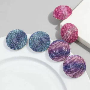 Cercei statement eleganti stralucitori