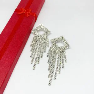Cercei statement strass