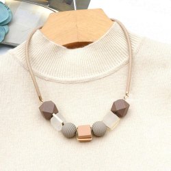 Colier colorat Fashion Jewelry