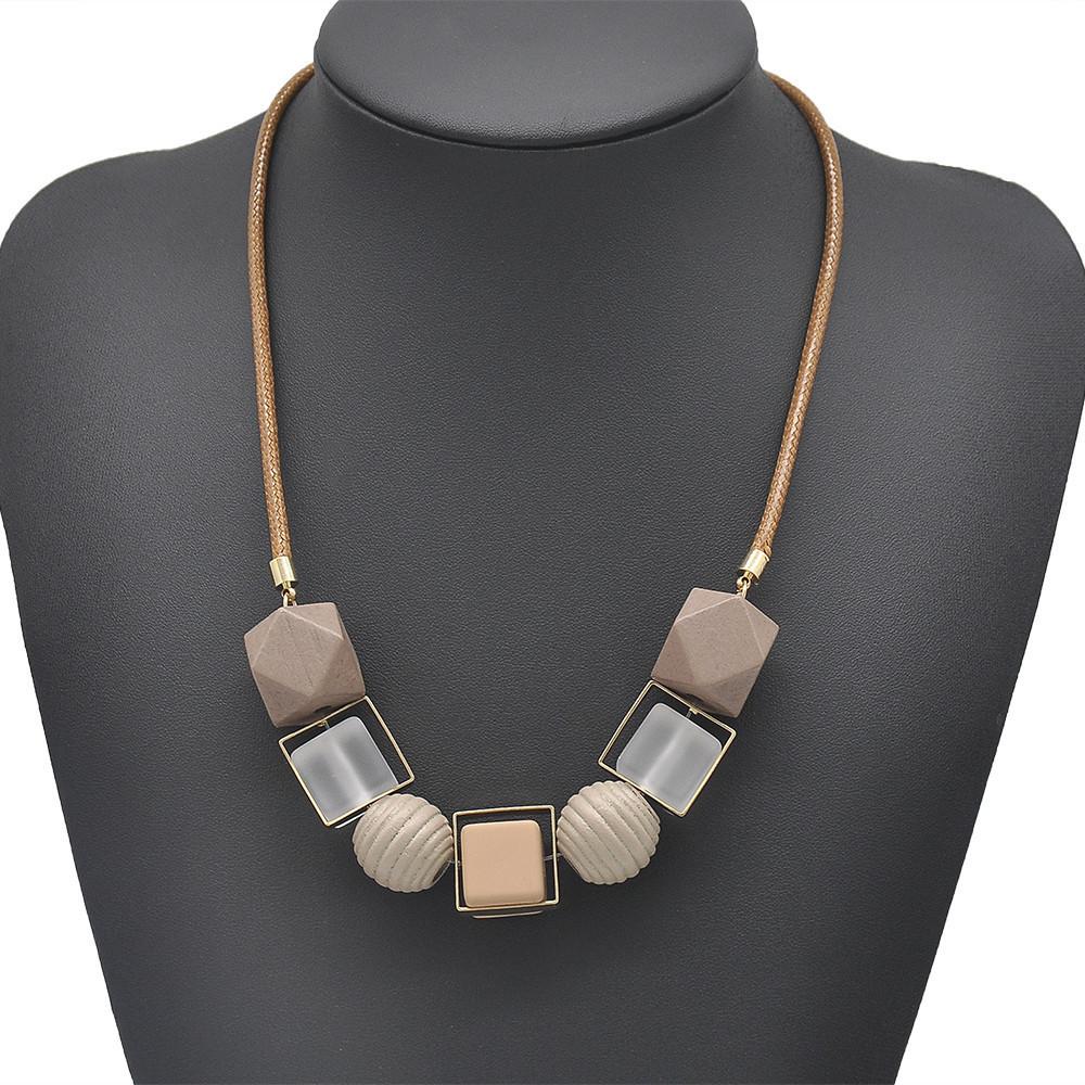 Colier colorat Fashion Jewelry