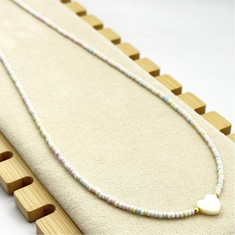 Colier colorat margelute Miyuki