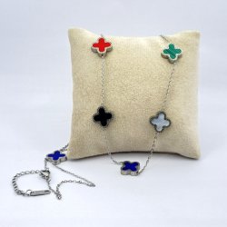 Colier colorat otel inoxidabil Colier colorat otel inoxidabil