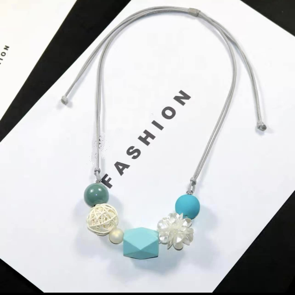 Colier fashion colorat