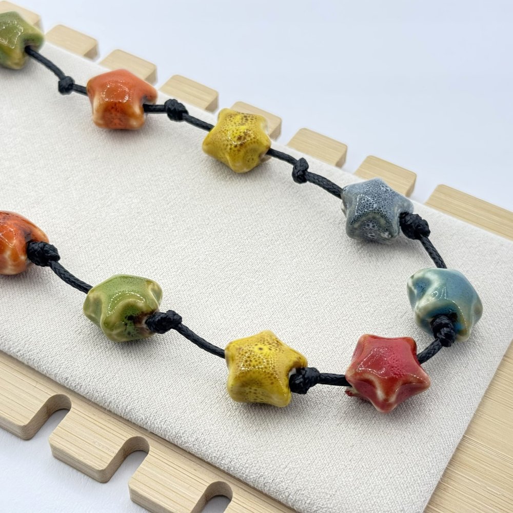 Colier lung ceramica