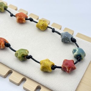 Colier lung ceramica