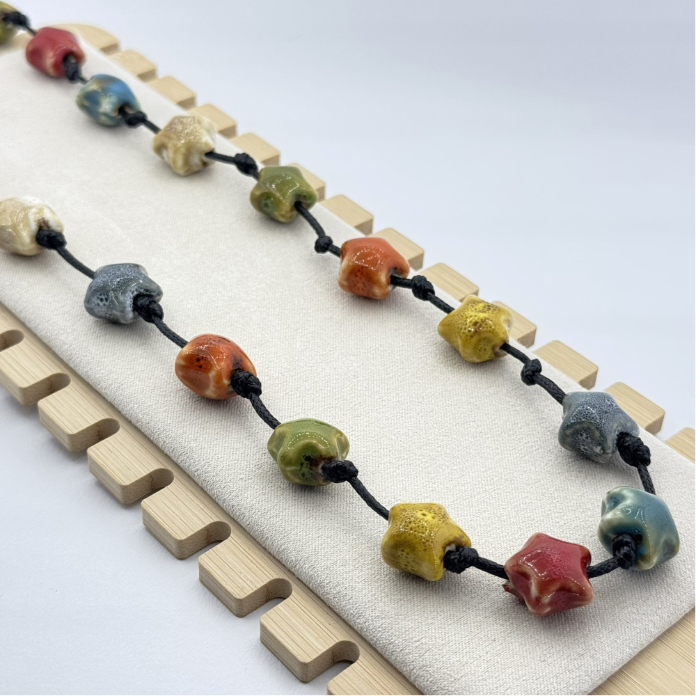 Colier lung ceramica