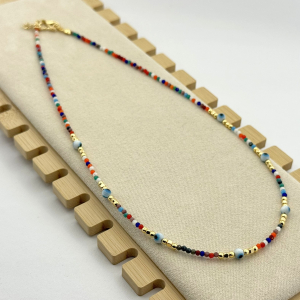 Colier margelute Miuky colorate