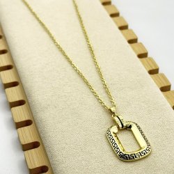 Colier otel inoxidabil modern Colier otel inoxidabil modern