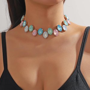 Colier statement colorat Colier statement colorat
