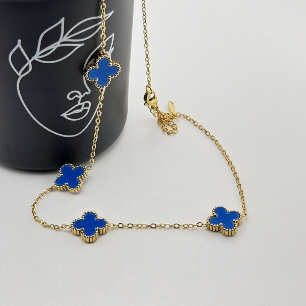 Lantisor otel inoxidabil cu trifoi Lantisor otel inoxidabil cu trifoi