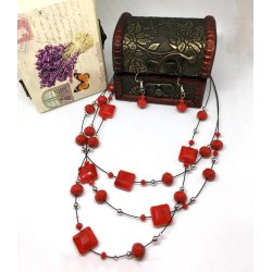 Set  elegant colier si cercei