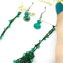 Set stralucitor colier si cercei Set stralucitor colier si cercei