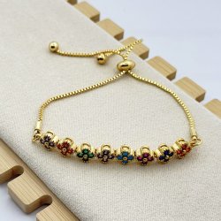 Bratara placata cu aur 18k