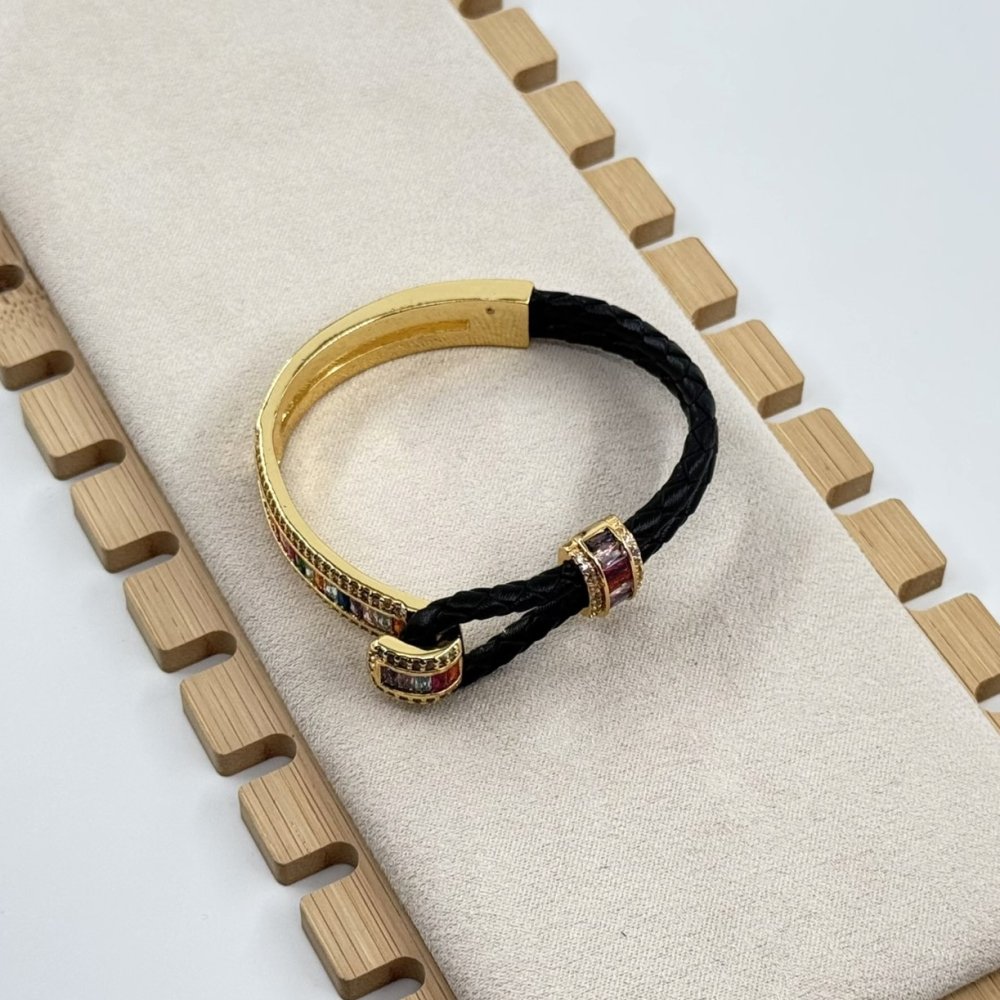 Bratara placata cu aur 18k